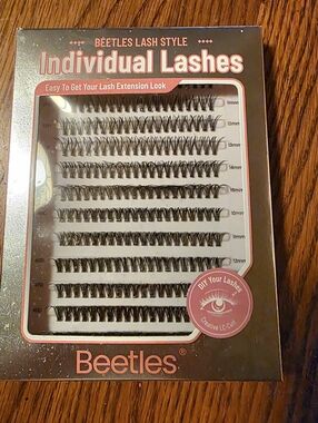 Beetles Individual Lash Clusters - Black